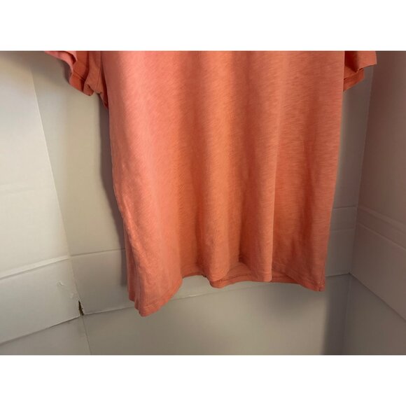 J.CREW Girlfriend Tee XL Women Large Pink T-Shirt 100% Cotton Casual Comfort - Picture 7 of 7